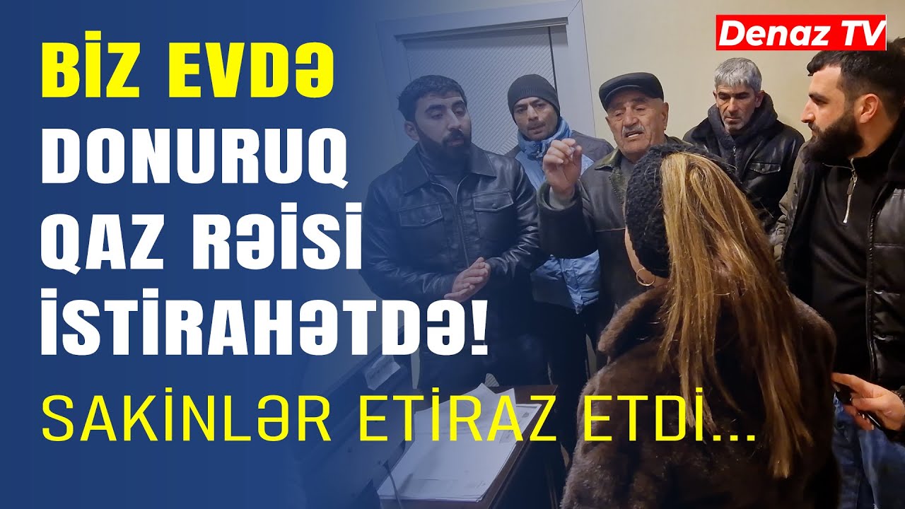 Biz Evdə Donuruq, Başa Düşürsünüz Bunu?-  Sakinlər “Azəriqaz” İstehsalat Birliyinind'ə Etiraz Etdi