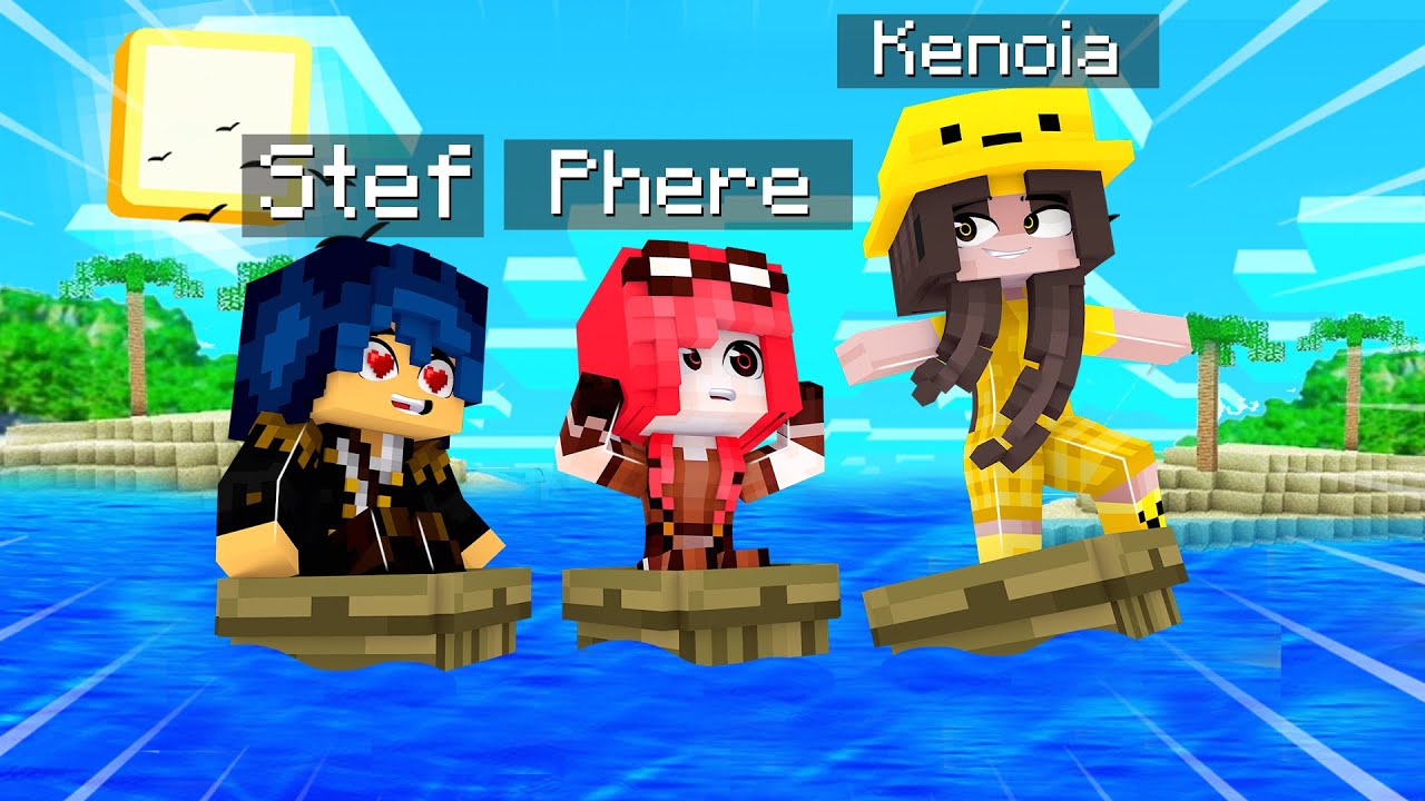 GLI YOUTUBER REAGISCONO ALLA MIA MEGA CASA SULL' ACQUA - Minecraft BIG Vanilla