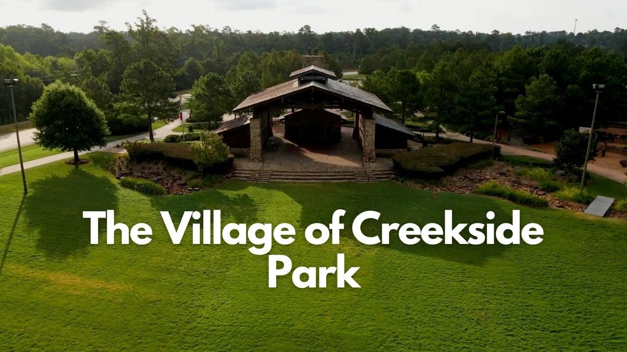 Creekside Park | The Woodlands Village Tour