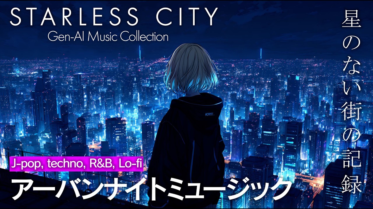 【日本語/EN】Rei / STARLESS CITY - AI Vocal Project | Japanese Pop