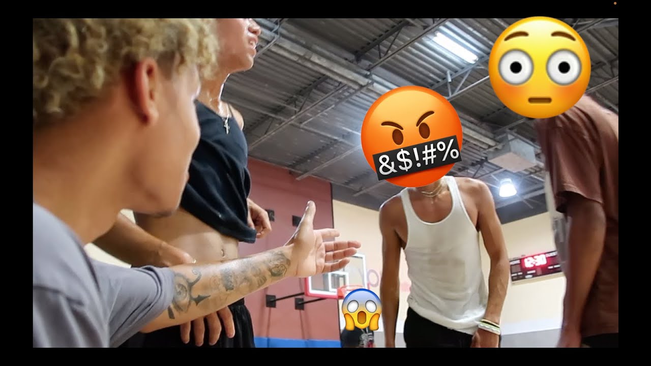 Corey Campbell Hoops W/ Friends In La (GETS HEATED!)