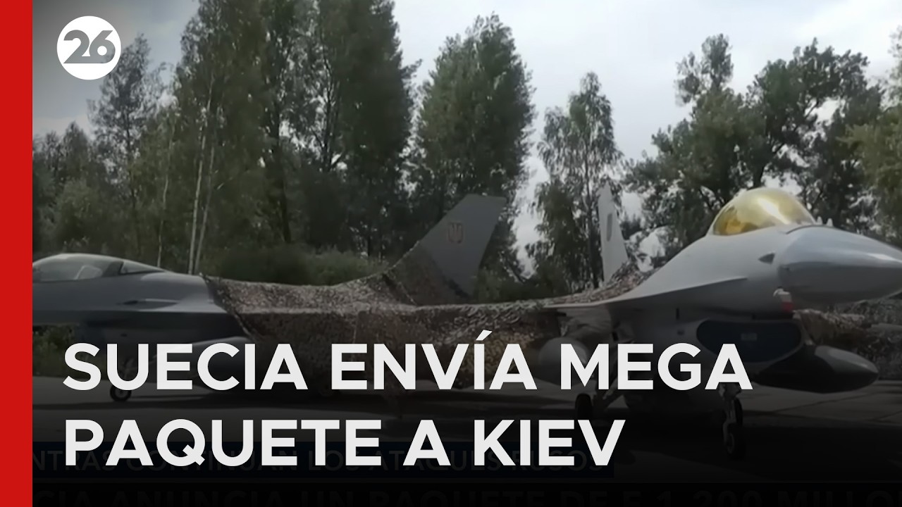🚨 AYUDA PARA LA GUERRA | Kiev recibirá misiles y munición tras el nuevo paquete militar de Suecia