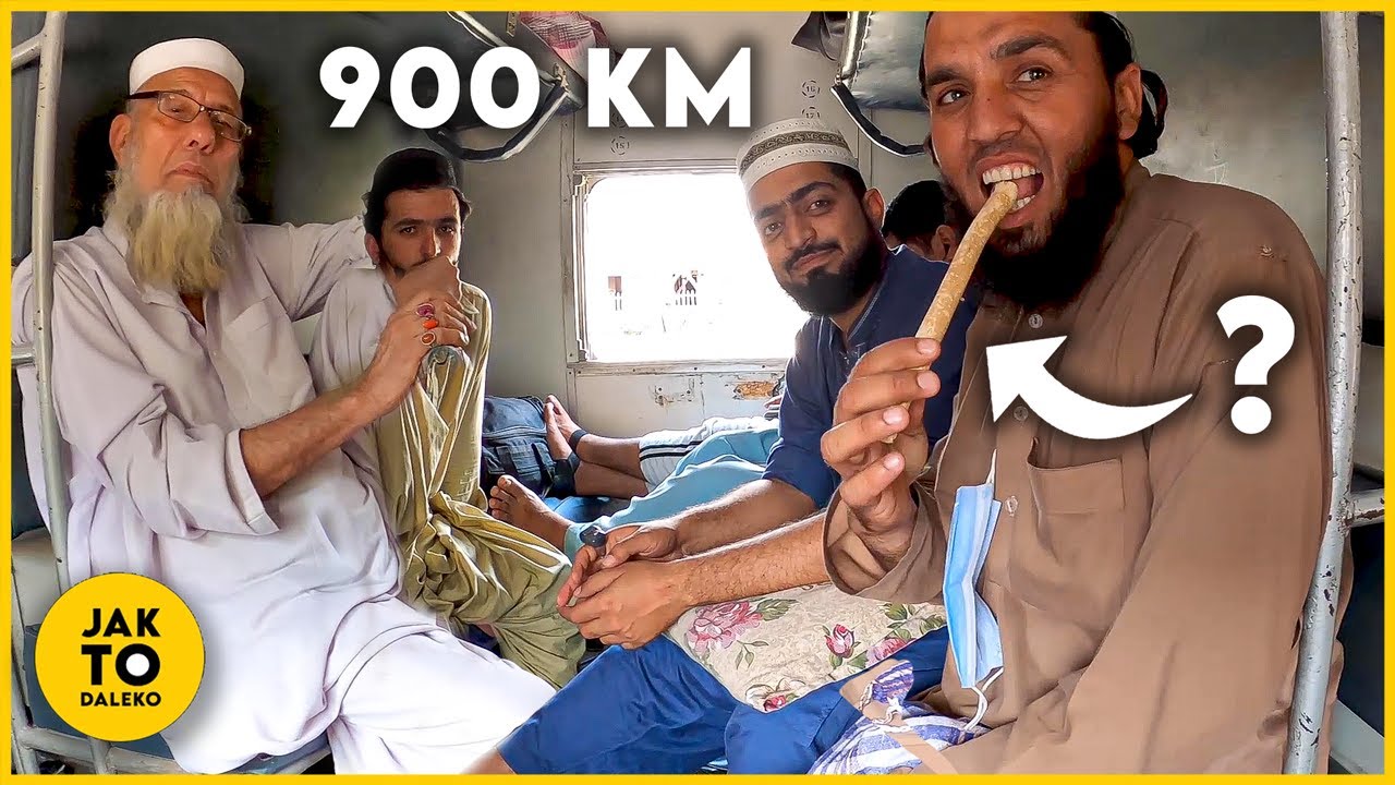 PAKISTAN - PODRÓŻ POCIĄGIEM! Kupiłem najtańszy bilet żeby poczuć się jak lokalny