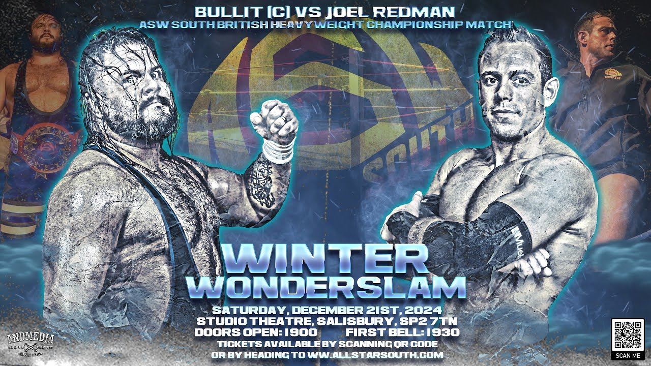 Bullit (C) vs Joel Redman (ASW South British Heavyweight Championship Match)