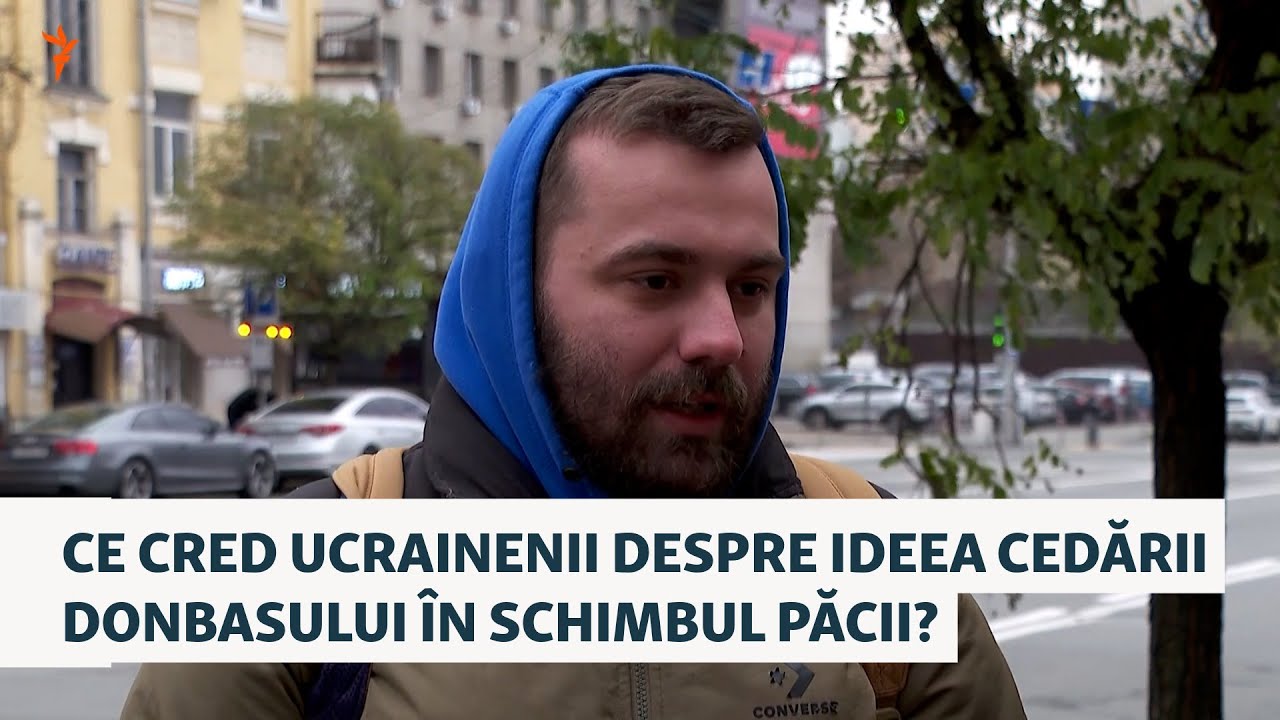 Ce cred ucrainenii despre ideea cedării Donbasului în schimbul păcii?