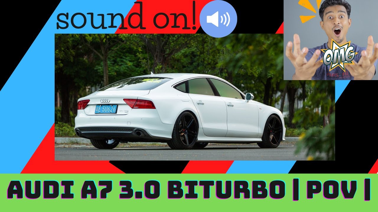 Audi a7 3.0 Bitdi | POV Test drive | #audia7
