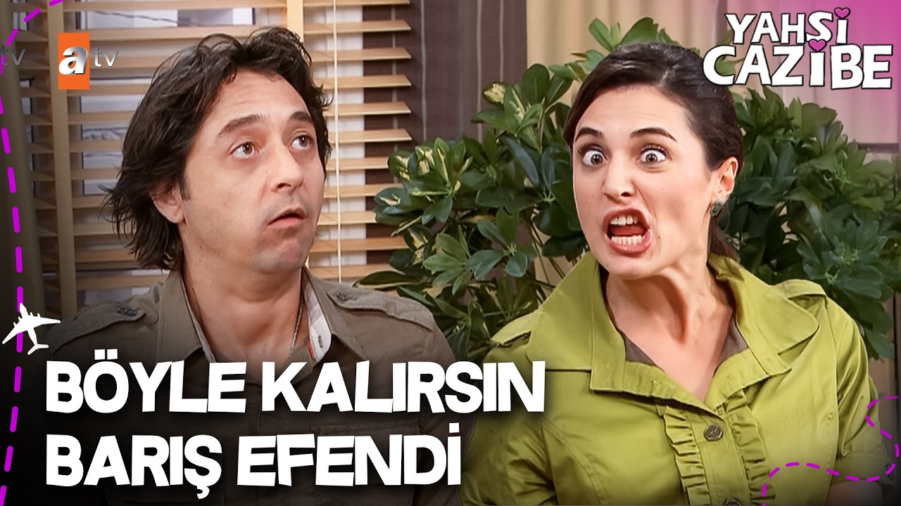 Cazibe, Barış'ın gözünü korkuttu! - Yahşi Cazibe 9. Bölüm