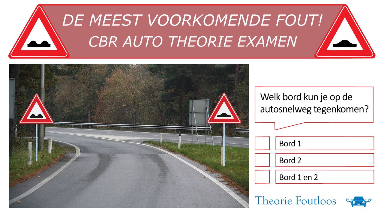 Auto theorie examen juli 2023