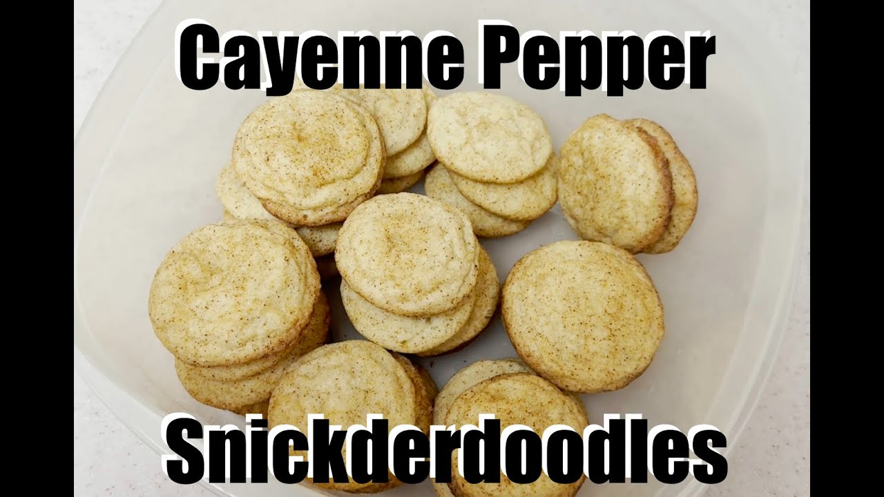Cayenne Pepper Snickerdoodles - Unhinged Originals