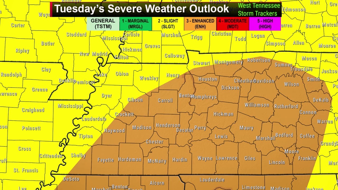 5/18/25 Video weathercast with severe weather outlook
