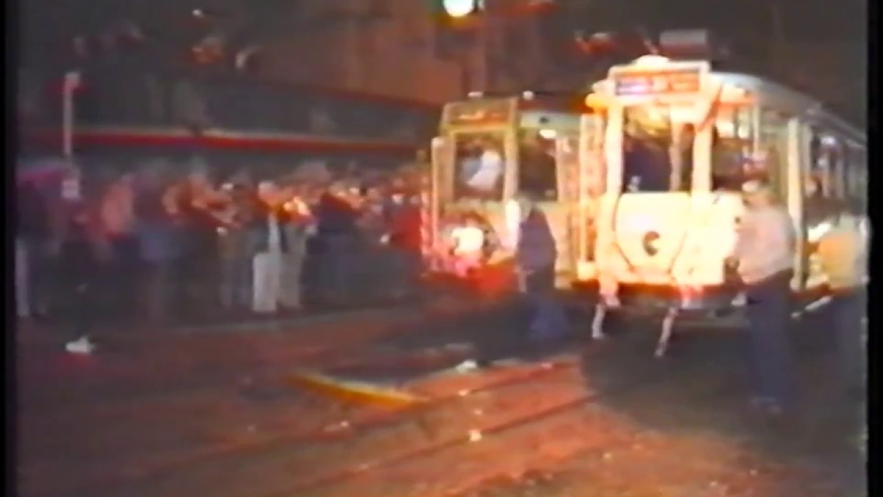 SNCV Hainaut - Dernier Tram 30 - Film Antenne Centre (2e Partie/2, 31.10.1986) Anderlues-La Louvière