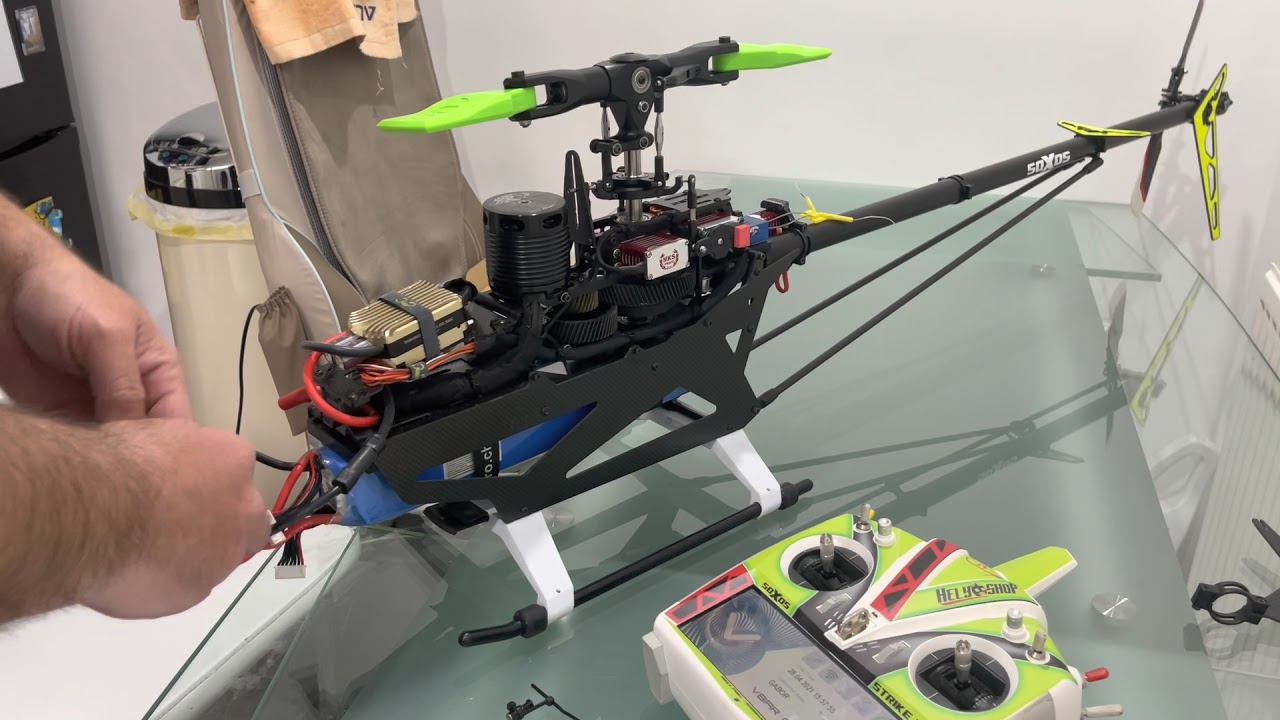 Heli suli 4. rész , flybarless beállítás , Mikado vbar / vbar neo