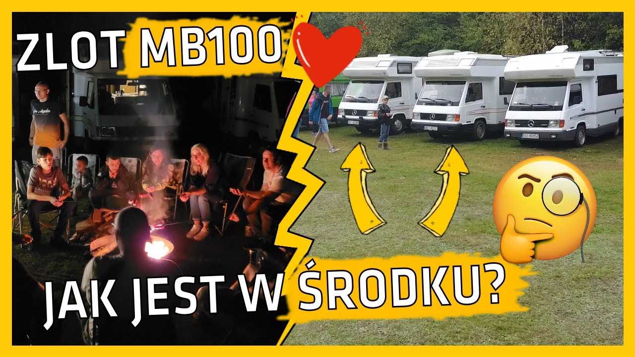 JEDZIEMY NA ZLOT! JAK WYGLĄDAJĄ INNE MB100 KARMANN? ROBIMY WJAZD DO KAMPERÓW!