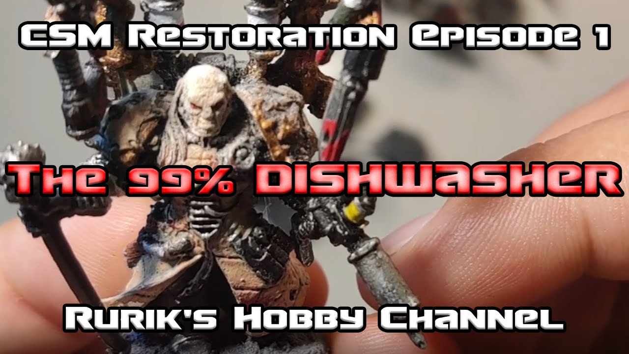 The 99% Dishwasher | WH40K Chaos Space Marines Army Repaint