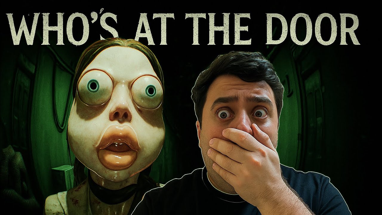 من طرق الباب؟! لعبة Who’s at the Door | لحظات صادمه 😱