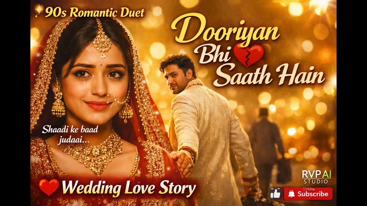 Dooriyan Bhi Saath Hain ❤️ | 90s Romantic Wedding Duet | Newly Married Love Story Song 2026