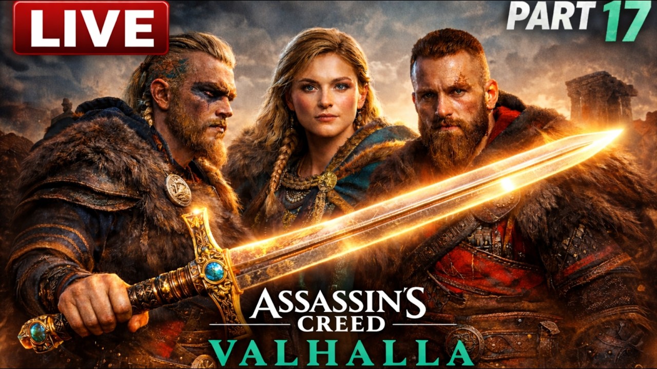 🔴LIVE ASSASSIN&rsquo;S CREED VALHALLA PS5 Gameplay | Snotinghamscire Arc | Walkthrough Part 17