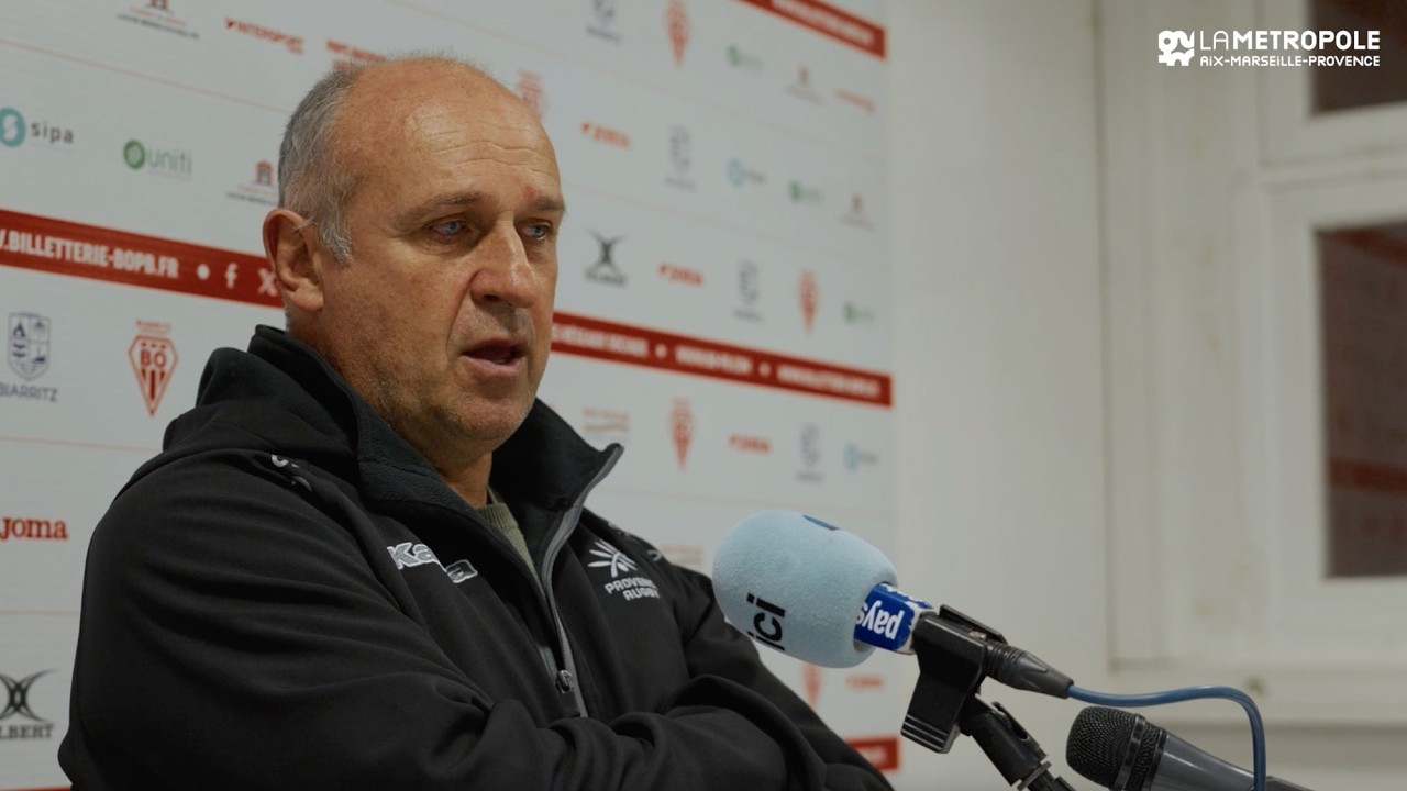 Conf de presse : Philippe Saint-André après Biarritz / Provence