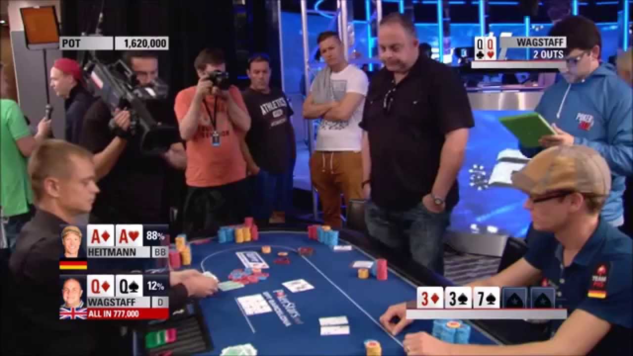 HEITMANN vs WAGSTAFF - EPT 11 - Barcelona 2014 - Poker Highlight