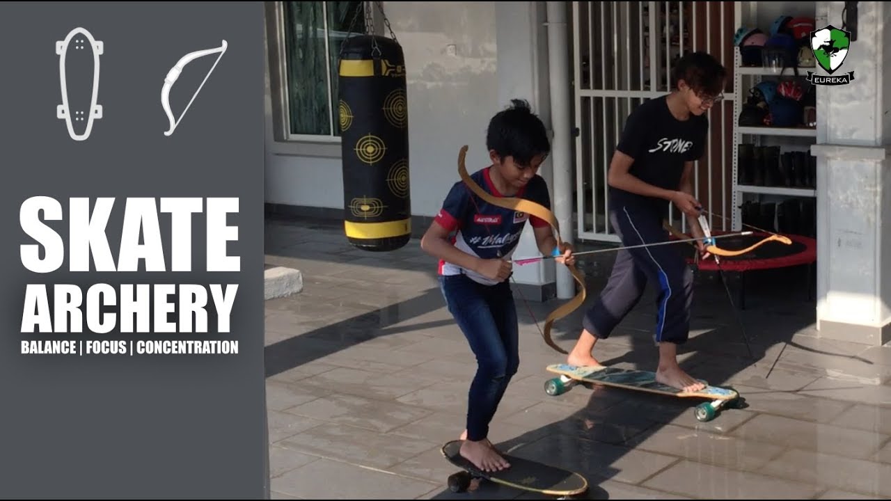SKATE ARCHERY - DO NOT TRY THIS AT HOME