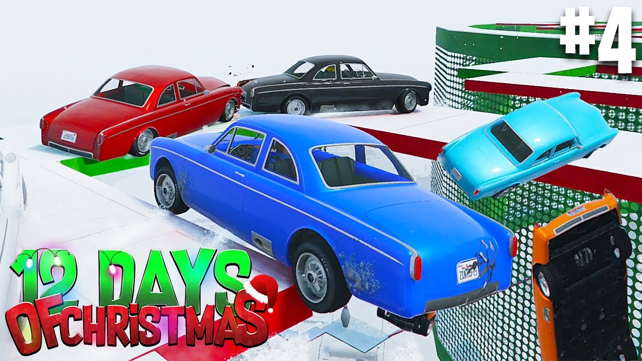 EXTRA VEEL DNF'S IN DE SNEEUW! (GTAV 12 Days of Christmas 2025 #4)
