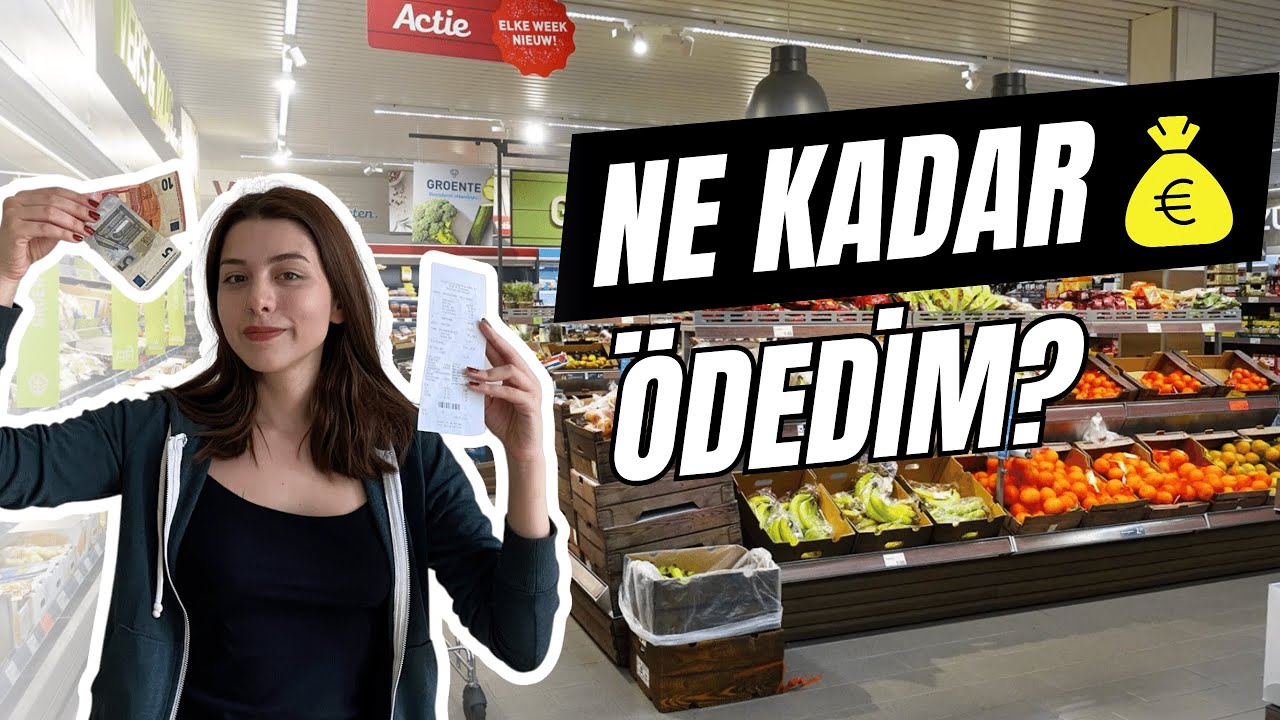 Hollanda MARKET ALIŞVERİŞİ 2023 | ALKOL Reyonunu Gezelim | Hangi Market Daha Ucuz