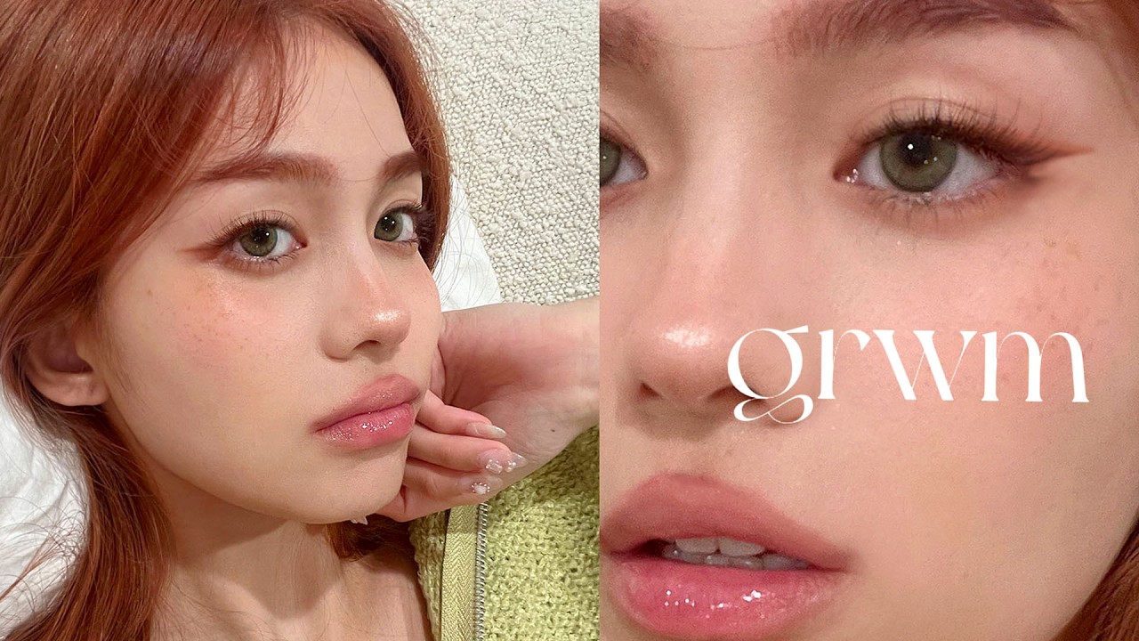 Теплый повседневный макияж 🧶 + девичий чат #grwm
