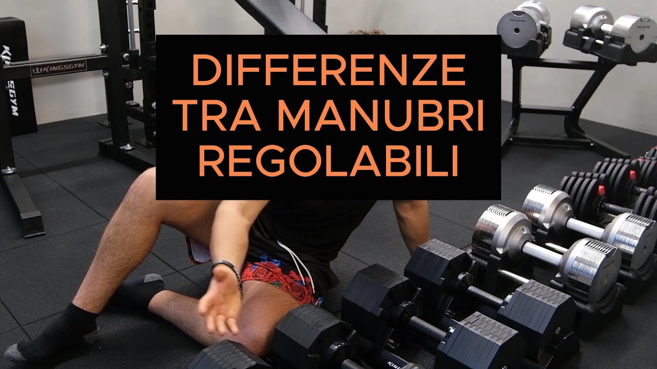 Differenze tra i vari modelli di manubri regolabili - KINGSGYM