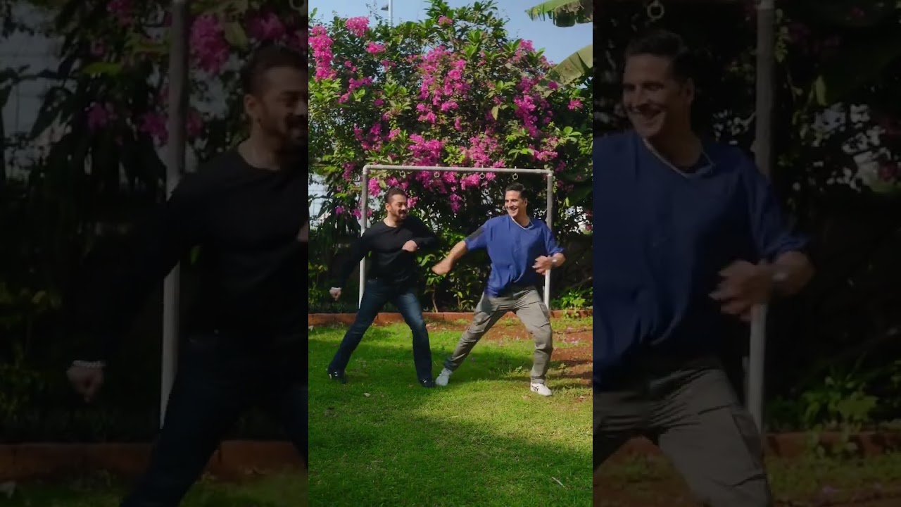 Khiladi with Tiger! &hearts;️🔥 #mainkhiladi #akshaykumar #salmankhan