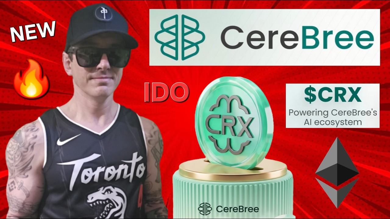$CRX - CEREBREE TOKEN IDO PRESALE CRYPTO COIN HOW TO BUY CRX ETHEREUM BLOCKCHAIN NEW 2026 ETH CRX