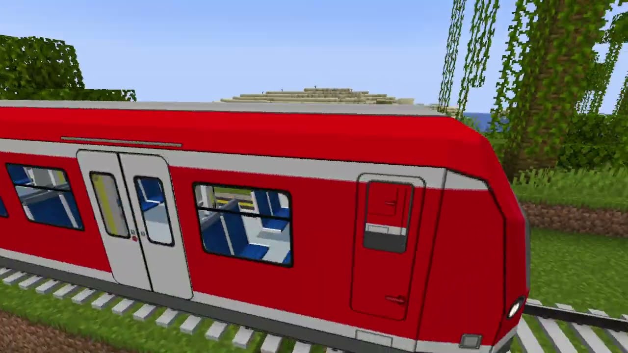 Minecraft Transita Magnifico Projekt Heute Fahren wir mit der S11 von Köln nach Düsseldorf Flughafen