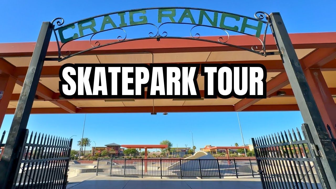 Craigs Ranch Skatepark Tour!