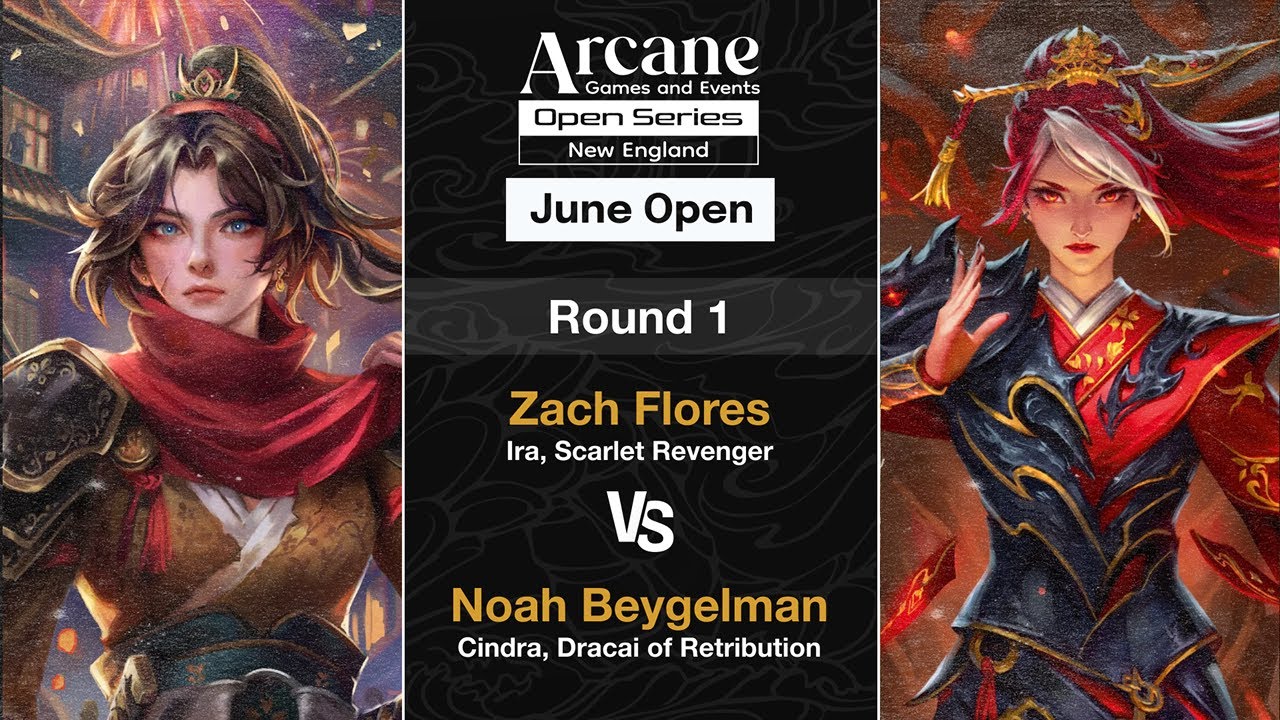 Round 1: Ira vs Cindra | June AGE New England Open | Season 3 | Flesh and Blood