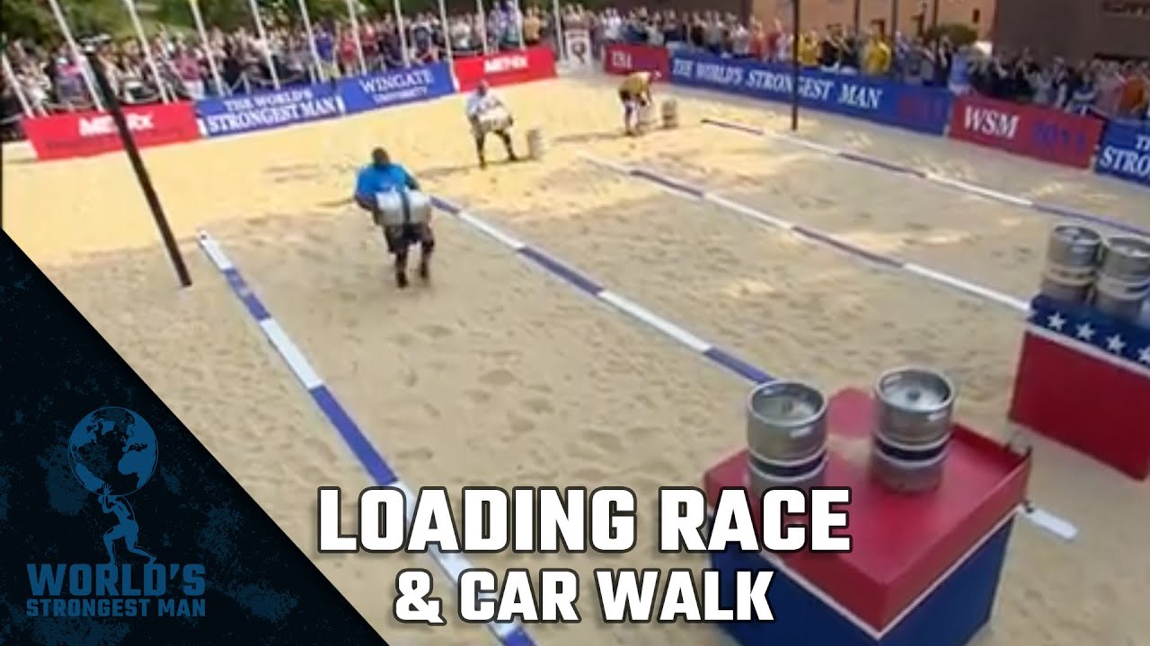2011 World’s Strongest Man | Loading Race and Car Walk