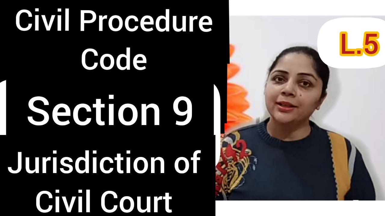 Section 9 Civil Procedure Code| Jurisdiction of Civil Court #section9cpc #jurisdictionofcivilcourt