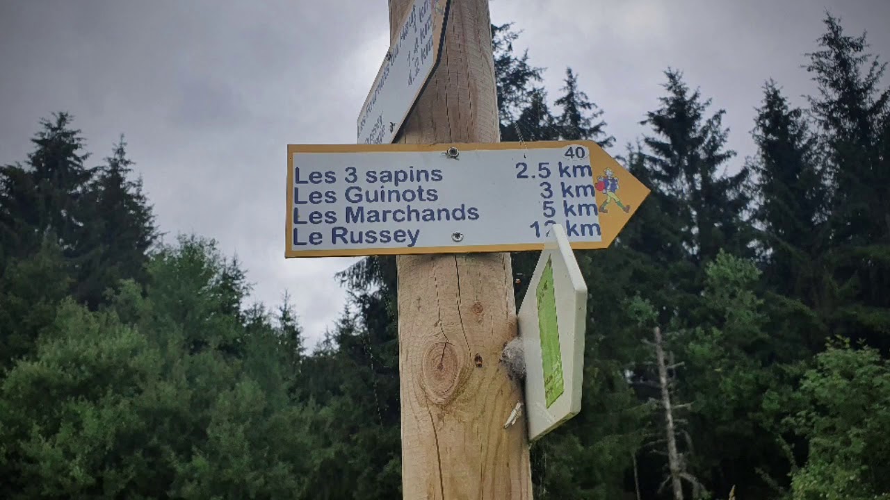 Le Russey -Les Marchands 13kms