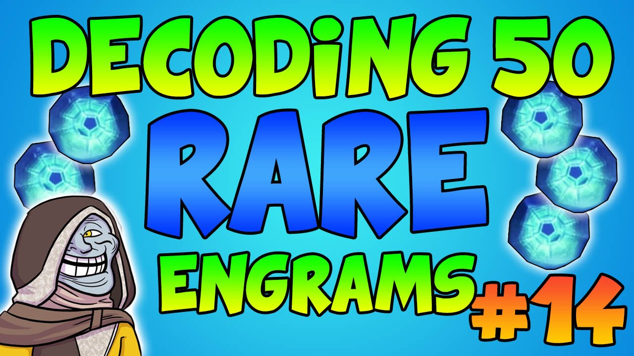 Destiny: 50+ Rare Engram Opening #14 (Rare Engram Opening) Destiny Cryptarch Decoding Gameplay