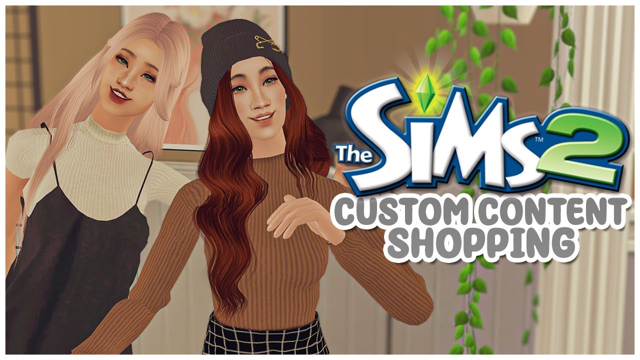 The Sims 2 | CC Shopping [#11] — более 1800 причёсок, модной одежды и декора