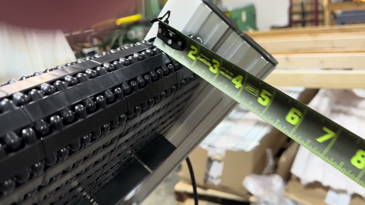 Incline Conveyor- How to Measure When Ordering lightweight modular systems from Safe Conveyor, Inc.
