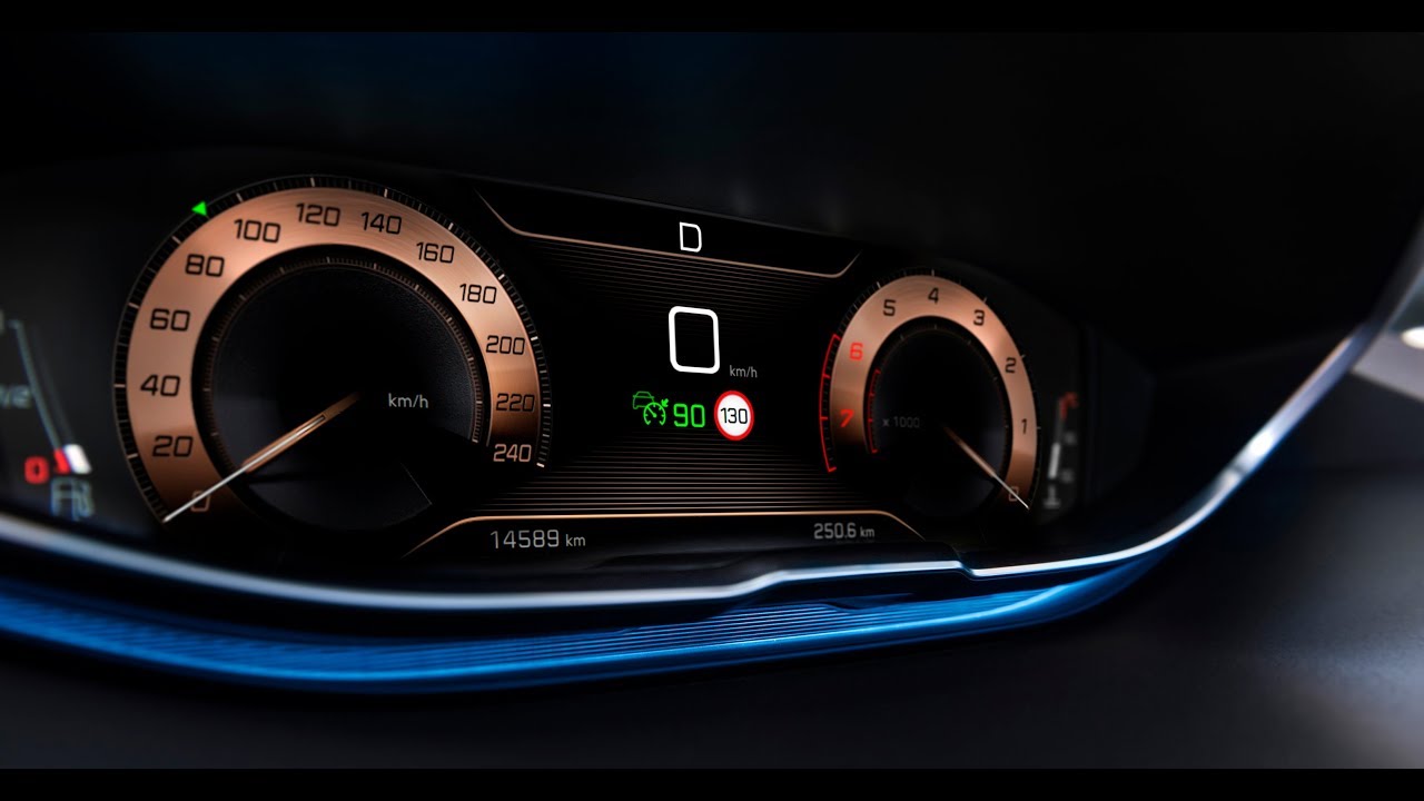 Peugeot 3008 i-Cockpit und Bordcomputer (2017) - Bedienung