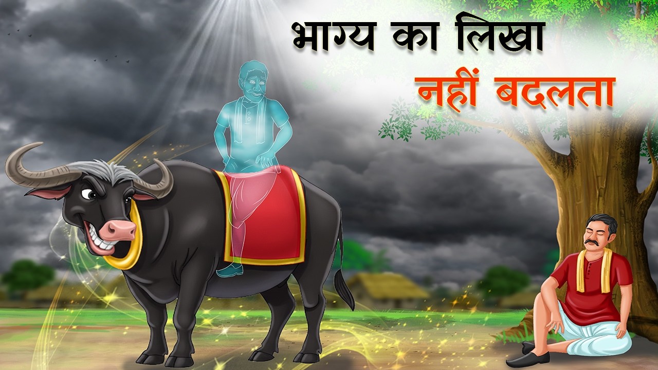 भाग्य का लिखा नहीं बदलता | BHAGYA KA LIKHA NAHI BADALTA | HINDI STORIES | CARTOON STORY | KAHANIYA