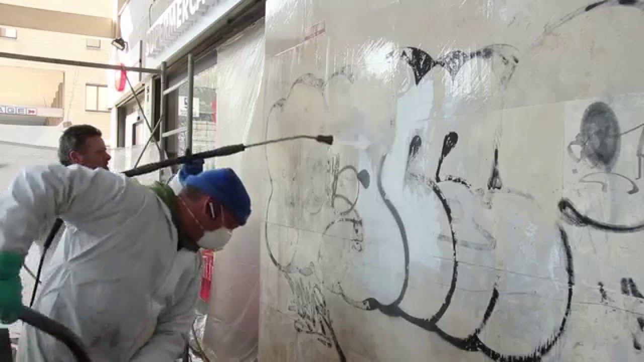 Rimozione graffiti - Stevanato