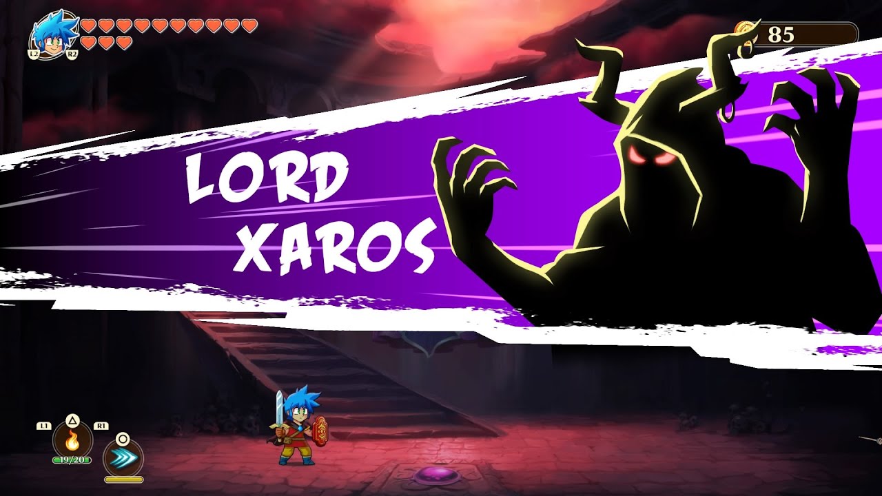 Monster Boy and the Cursed Kingdom [Lord Xaros - Final Boss Fight] [Ending]