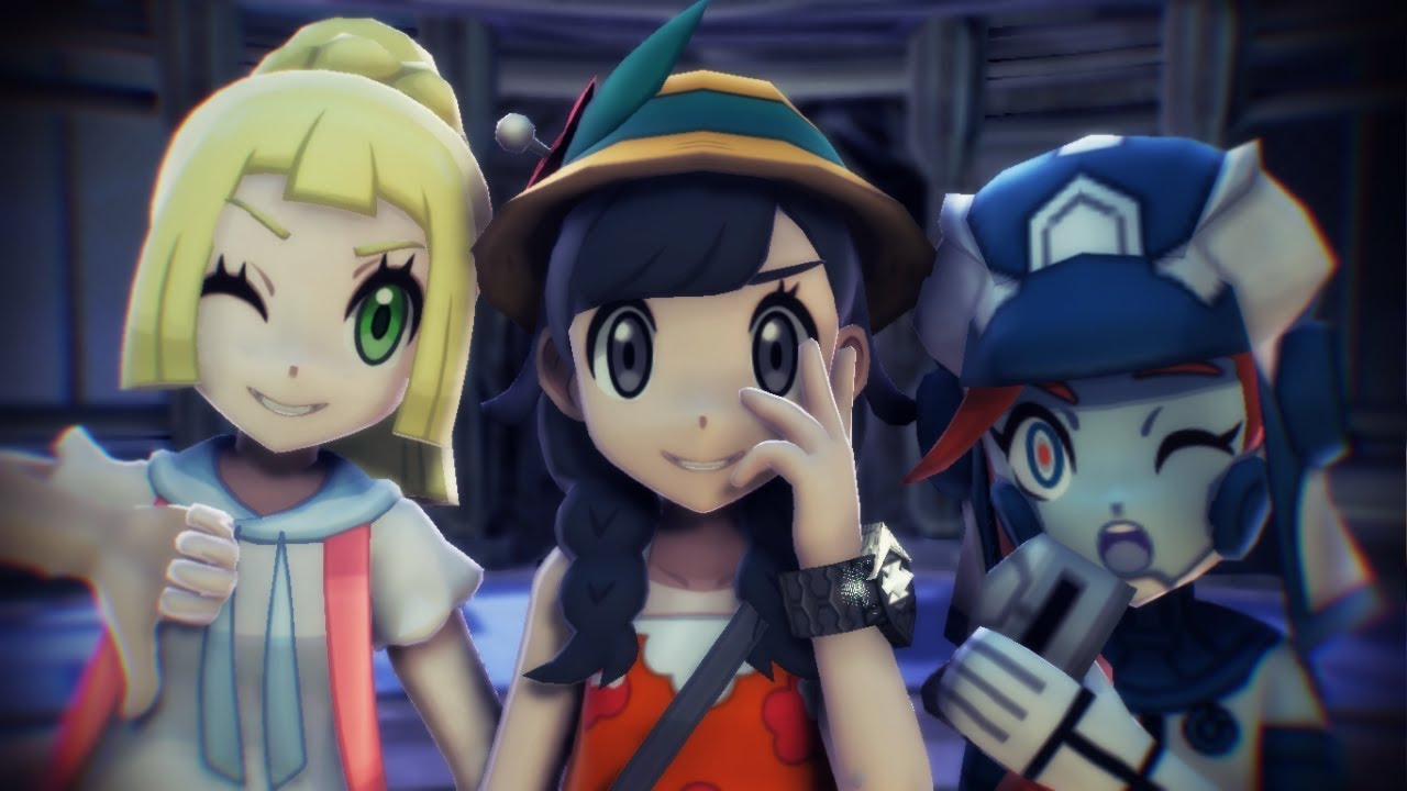 [MMD - ENG/ROM SUBS] - Wave - Moon, Lillie, Zossie (US/UM)