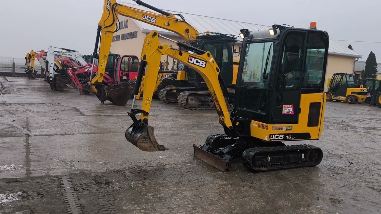 Mini koparka JCB 16 C -1 , 2020 rok