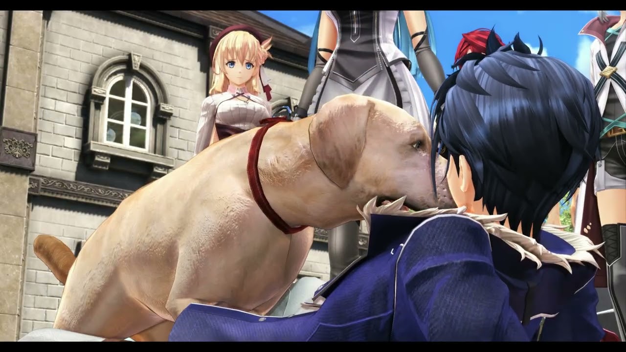 Trails Beyond The Horizon - Act 1 Part 1: Patrolling Levre District: Alphonse (Dog) Returns Cutscene