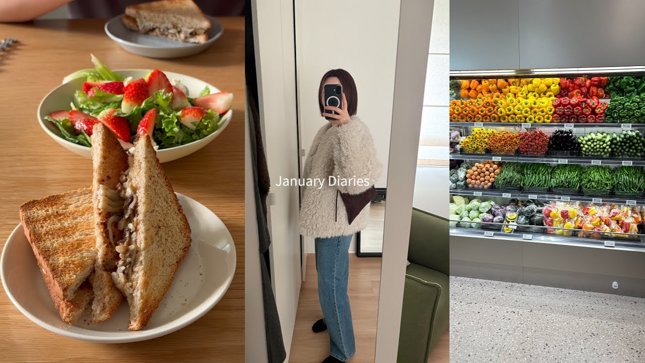 Vlog | 새해 버프 받은 1월, 잘 먹고 잘 지낸 일상