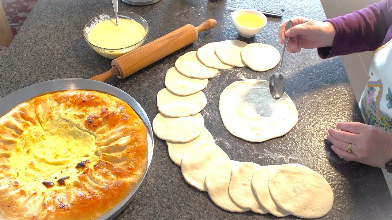 Pite Слоеное тесто с начинкой 1000 лет традиции (пите)