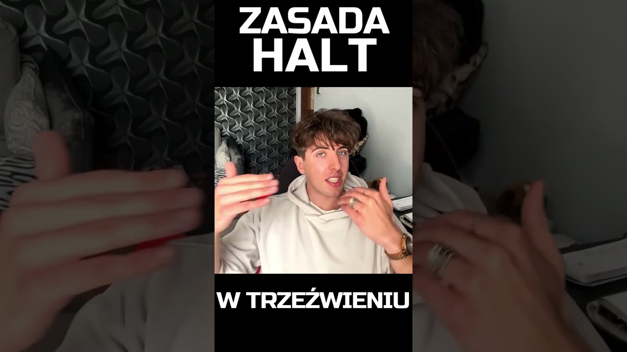 Zasada HALT w Trzeźwieniu