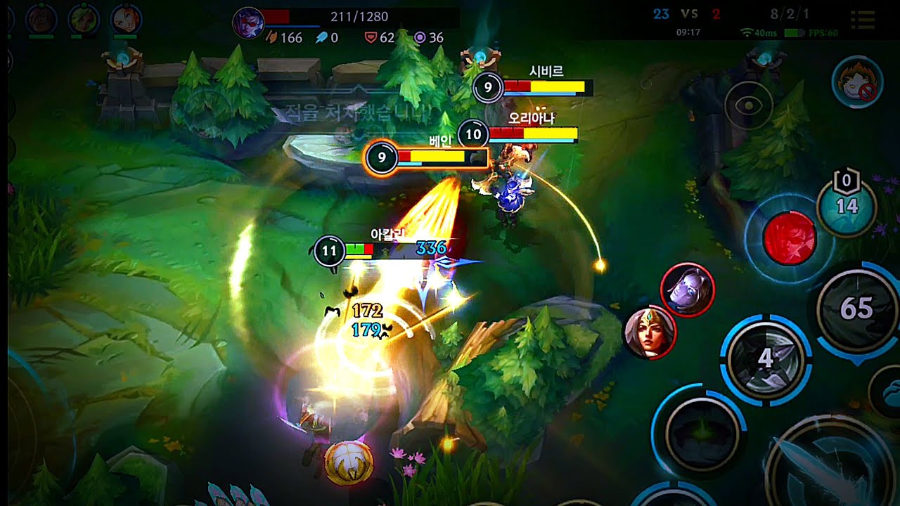[와일드리프트] 아칼리1등 장인분한테 배운 피칼리..
